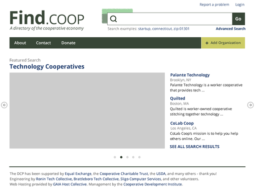 find.coop mockup